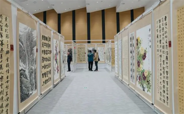 第八届中国廉政文化书画展开幕